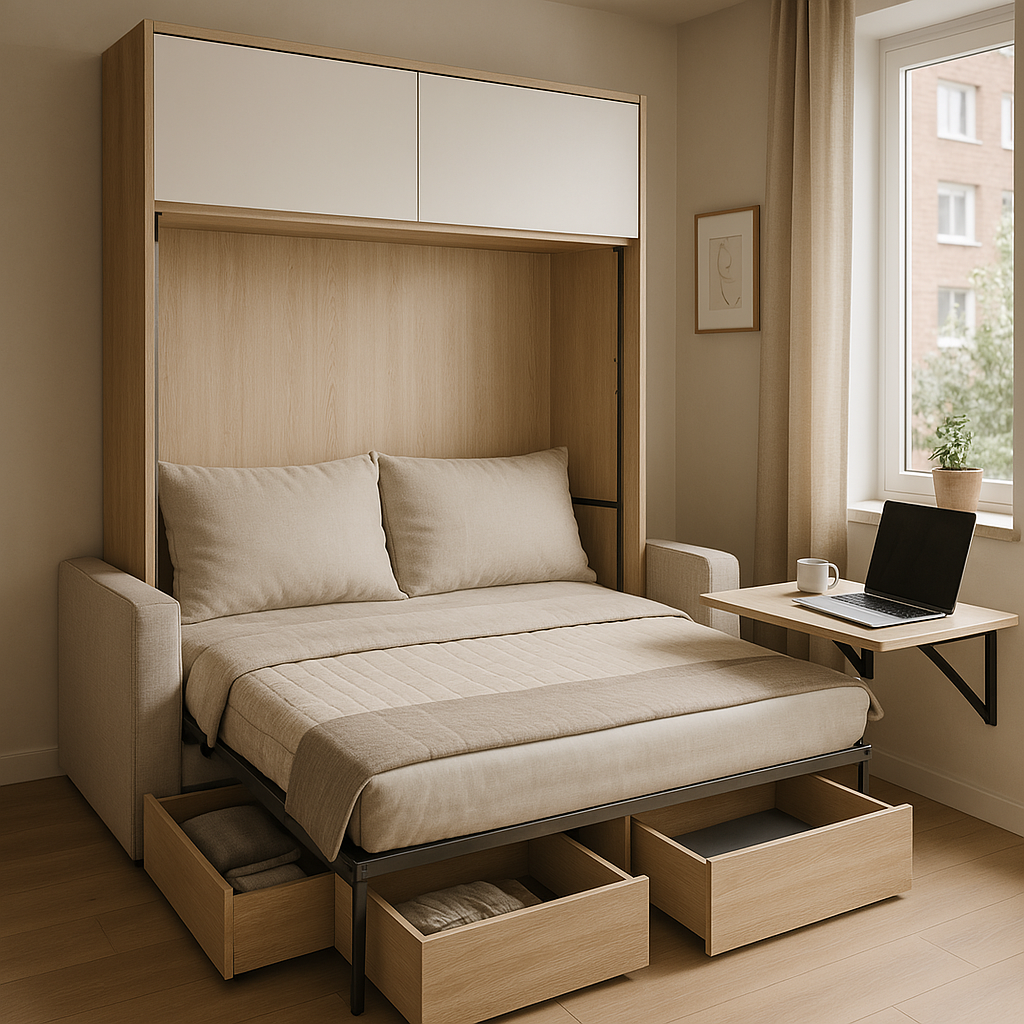 ✨Muebles funcionales para espacios pequeños: ¡cómo hacer magia en tu hogar! ✨